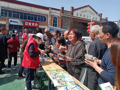 阳泉分公司开展5&middot;15碘缺乏病宣传活动